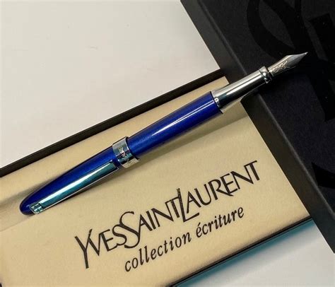 stylo plume yves saint laurent|Stylo plume Yves Saint Laurent fountain pen YSL .